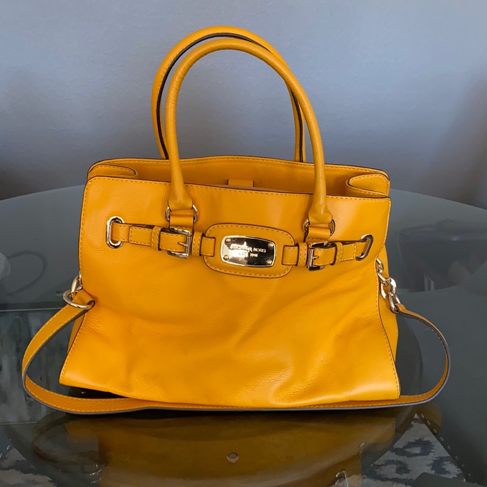 Michael Kors Yellow Tote bag.